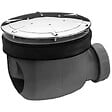 COTEKA - Bonde de douche Twisto pour receveur dôme - ABS - D90mm - vignette