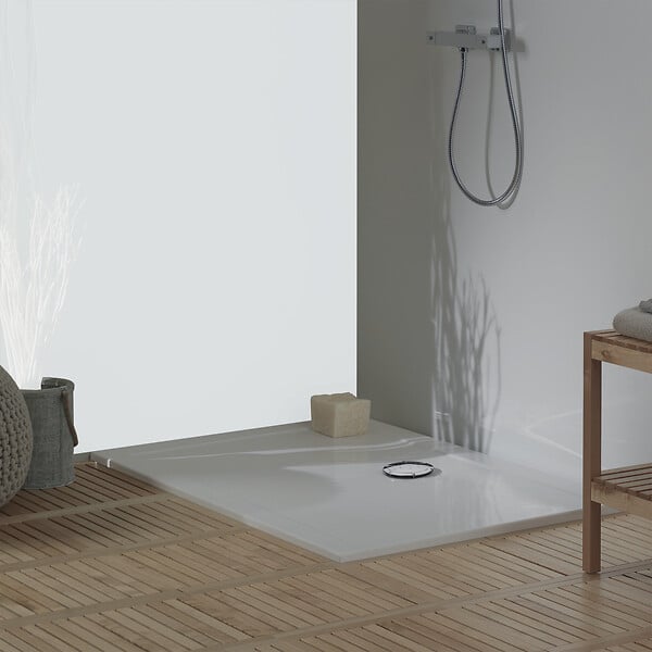 COTEKA - Bonde de douche Twisto pour receveur dôme - ABS - D90mm - large