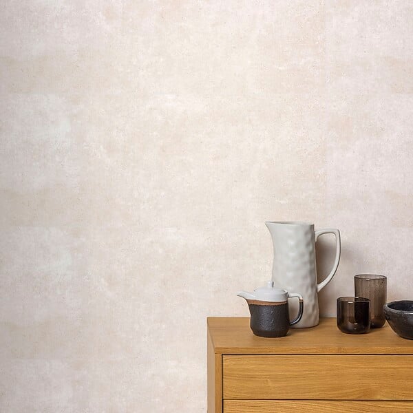 RO'MA NATURE - Carrelage effet Béton Beige Lin 100x33,3x0,86 cm Montelis - Mur intérieur (vendu par carton de 2 m²) - large