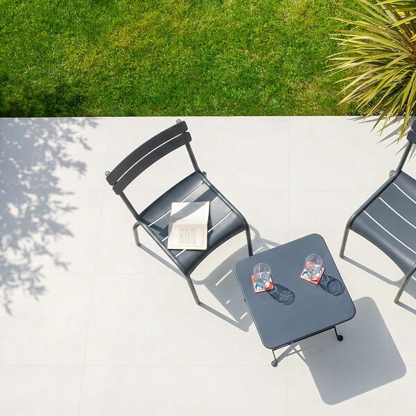 RO'MA NATURE - Carrelage effet Pierre Blanc Nuage 100x50x2 cm Belmorin - Sol extérieur (vendu par carton de 0,5 m²) - large