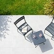 RO'MA NATURE - Carrelage effet Pierre Blanc Glace 100x50x2 cm Orvigny - Sol extérieur (vendu par carton de 0,5 m²) - vignette