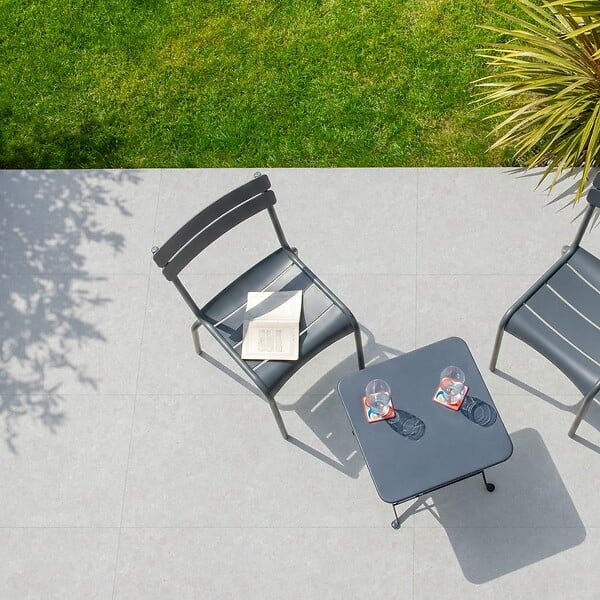 RO'MA NATURE - Carrelage effet Pierre Gris Brume 100x50x2 cm Belmorin - Sol extérieur (vendu par carton de 0,5 m²) - large
