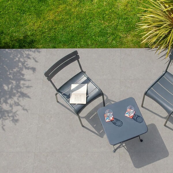 RO'MA NATURE - Carrelage effet Pierre Gris Cendré 100x50x2 cm Belmorin - Sol extérieur (vendu par carton de 0,5 m²) - large