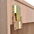 VIDAXL - vidaXL Meuble de salle de bain 11 pcs avec lavabo et robinet Beige - vignette