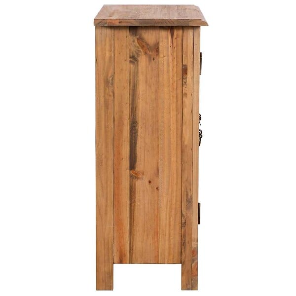 VIDAXL - vidaXL Armoire latérale de salle de bain Pin massif 59x32x80 cm - large
