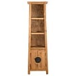 VIDAXL - vidaXL Meuble de salle de bain autoportant Bois pin massif 48x32x170cm - vignette