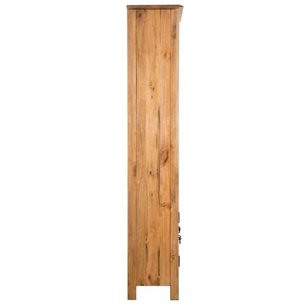 VIDAXL - vidaXL Meuble de salle de bain autoportant Bois pin massif 48x32x170cm - large