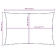 VIDAXL - vidaXL Voile de parasol tissu oxford rectangulaire 3x6 m taupe - vignette