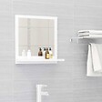 VIDAXL - vidaXL Miroir de salle de bain Blanc 40x10,5x37 cm Bois d’ingénierie - vignette