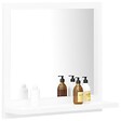 VIDAXL - vidaXL Miroir de salle de bain Blanc 40x10,5x37 cm Bois d’ingénierie - vignette