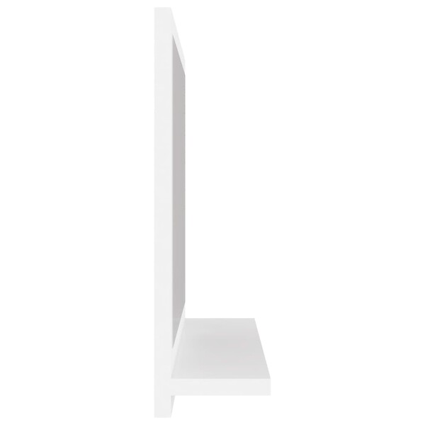 VIDAXL - vidaXL Miroir de salle de bain Blanc 40x10,5x37 cm Bois d’ingénierie - large
