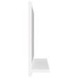 VIDAXL - vidaXL Miroir de salle de bain Blanc 40x10,5x37 cm Bois d’ingénierie - vignette
