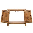 VIDAXL - vidaXL Meuble-lavabo de salle de bains pin massif 70x32x63 cm - vignette