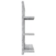 VIDAXL - vidaXL Miroir de bain Sonoma gris 60x10,5x45 cm Bois d'ingénierie - vignette