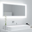 VIDAXL - vidaXL Miroir à LED de salle de bain Blanc 100x8,5x37 cm Acrylique - vignette