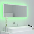 VIDAXL - vidaXL Miroir à LED de salle de bain Blanc 100x8,5x37 cm Acrylique - vignette