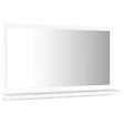 VIDAXL - vidaXL Miroir de salle de bain Blanc 60x10,5x37 cm Bois d’ingénierie - vignette