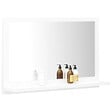 VIDAXL - vidaXL Miroir de salle de bain Blanc 60x10,5x37 cm Bois d’ingénierie - vignette