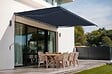 CAZEBOO - Cazeboo Store banne monobloc VECCHIO 4 m x 3 m - Toile premium 320g/m2 Gris - vignette