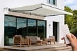 CAZEBOO - Cazeboo Store banne motorisé semi-coffre FAZZIO 5x3 m - Toile premium 320g/m2 Beige - vignette