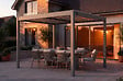CAZEBOO - Cazeboo Pergola bioclimatique autoportée 3x2,5 PIANA aluminium taupe - lames orientables - vignette