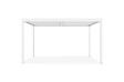 CAZEBOO - Cazeboo Pergola bioclimatique autoportée PIANA 4x3 m aluminium blanc - lames orientables - pergola autoportée 3x4 m - vignette