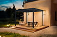 CAZEBOO - Cazeboo Pergola bioclimatique autoportée PIANA 3x2,5 m aluminium gris - lames orientables - vignette