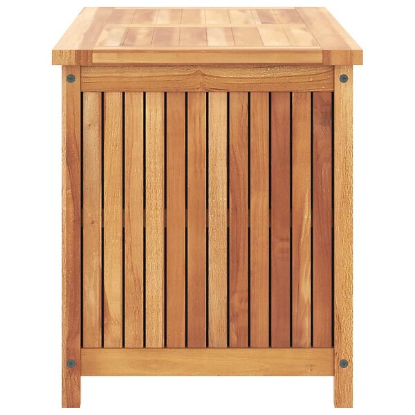 VIDAXL - vidaXL Boîte de rangement de jardin 90x50x58 cm Bois de teck solide - large