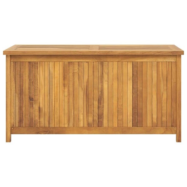 VIDAXL - vidaXL Boîte de jardin 114x50x58 cm Bois massif de teck - large