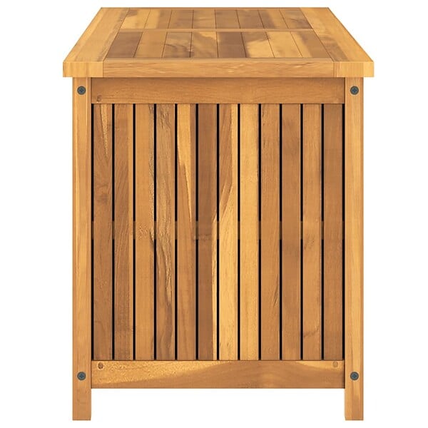 VIDAXL - vidaXL Boîte de jardin 114x50x58 cm Bois massif de teck - large