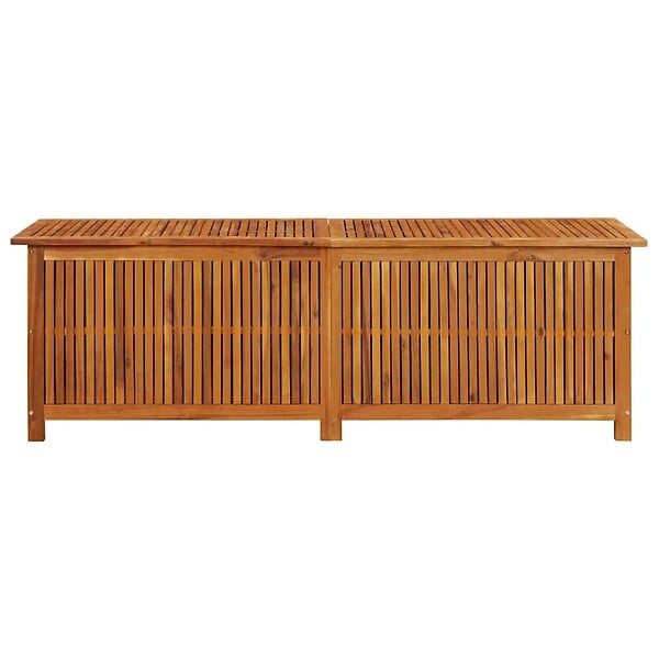 VIDAXL - vidaXL Boîte de rangement de jardin 175x50x58 cm Bois d'acacia solide - large