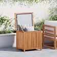 VIDAXL - vidaXL Boîte de rangement de jardin 60x50x58 cm Bois de teck solide - vignette