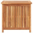 VIDAXL - vidaXL Boîte de rangement de jardin 60x50x58 cm Bois de teck solide - vignette