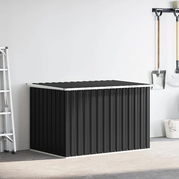 VIDAXL - vidaXL Boîte de rangement de jardin Anthracite 171x99x93 cm - large