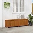 VIDAXL - vidaXL Boîte de rangement de jardin 200x50x58 cm Bois d'acacia solide - vignette