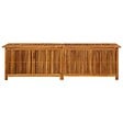 VIDAXL - vidaXL Boîte de rangement de jardin 200x50x58 cm Bois d'acacia solide - vignette