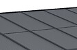 CAZEBOO - Cazeboo Carport adossé aluminium 15 m² 5 x 3 m toiture polycarbonate 6 mm anti-UV gris anthracite thermolaqué toit incliné réglable kit complet gouttière KLEO - vignette