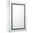 VIDAXL - vidaXL Armoire de salle de bain à miroir LED 50x13x70 cm - vignette
