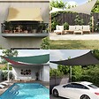 VIDAXL - vidaXL Voile de parasol tissu oxford triangulaire 3x4x5 m beige - vignette