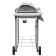 VIDAXL - vidaXL Barbecue gril à gaz avec 4 brûleurs argenté - vignette
