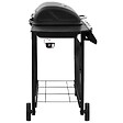 VIDAXL - vidaXL Barbecue gril à gaz avec 4 brûleurs Noir - vignette