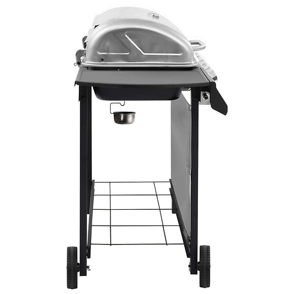 VIDAXL - vidaXL Barbecue gril à gaz avec 6 brûleurs Noir et argenté - large