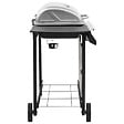 VIDAXL - vidaXL Barbecue gril à gaz avec 4 brûleurs Noir et argenté - vignette