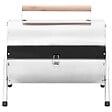 VIDAXL - vidaXL Barbecue au charbon portable Acier inoxydable Grilles doubles - vignette