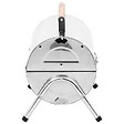 VIDAXL - vidaXL Barbecue au charbon portable Acier inoxydable Grilles doubles - vignette