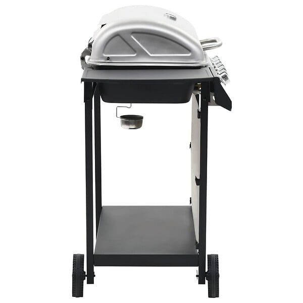 VIDAXL - vidaXL Barbecue au gaz avec 6 zones de cuisson Inox Argenté - large