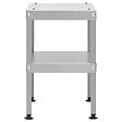 VIDAXL - vidaXL Table pour fumoir à four 40x28x44,5 cm acier galvanisé - vignette