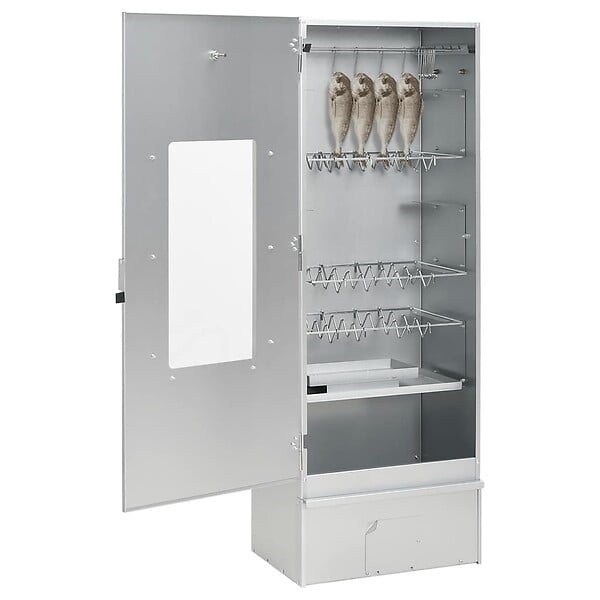 VIDAXL - vidaXL Fumoir pour four à barbecue avec copeaux de bois 44,5x29x110 cm - large