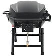 VIDAXL - vidaXL Barbecue à gaz portatif avec zone de cuisson Noir - vignette