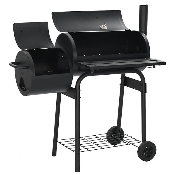 VIDAXL - vidaXL Barbecue fumoir classique au charbon - large